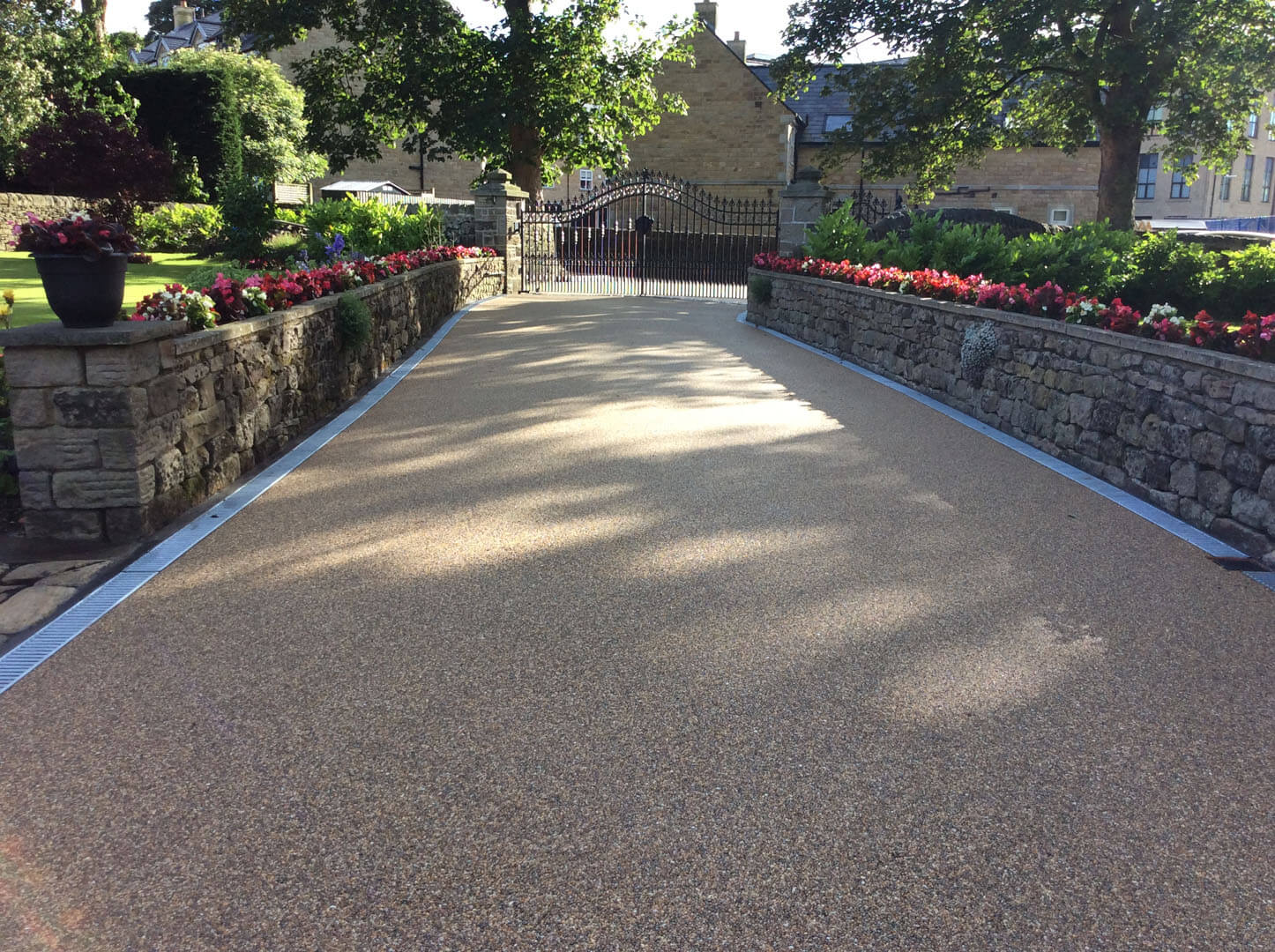 Resin driveway